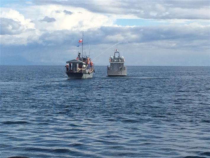 Завершился рейдовый сбор экипажей катеров учебного морского отряда Сибирского округа Росгвардии 