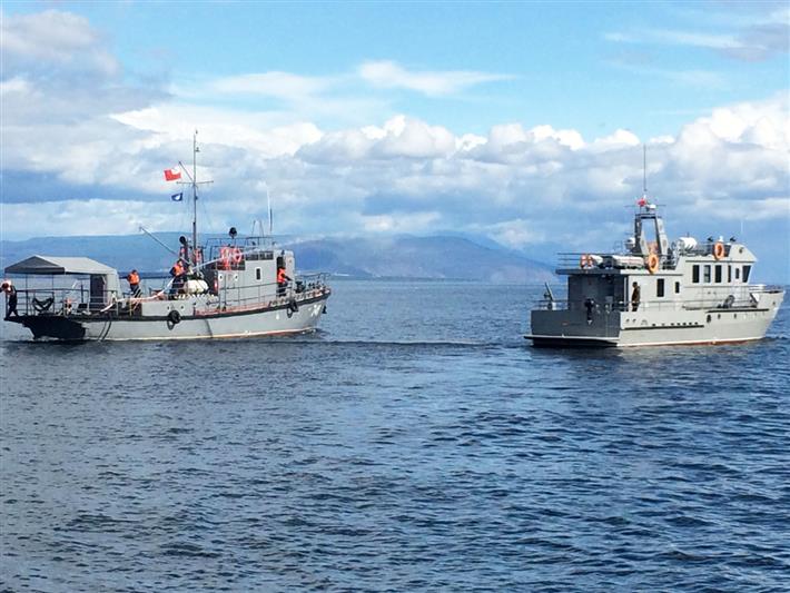 Завершился рейдовый сбор экипажей катеров учебного морского отряда Сибирского округа Росгвардии 