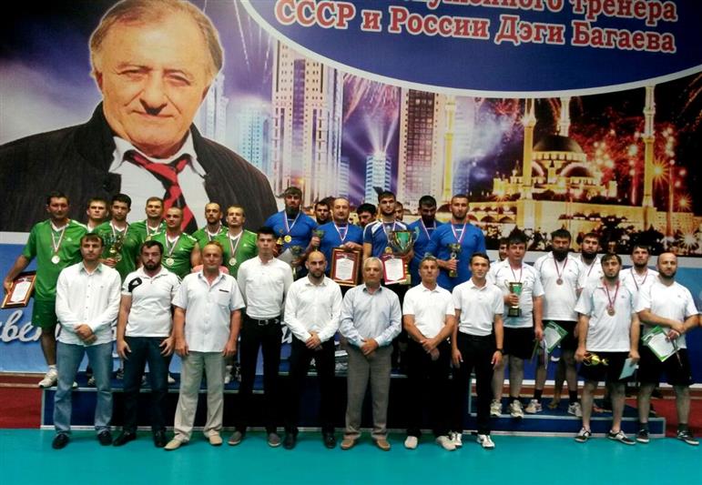 Сборная команда Росгвардии одержала победу на чемпионате Чеченской Республики по волейболу среди силовых структур