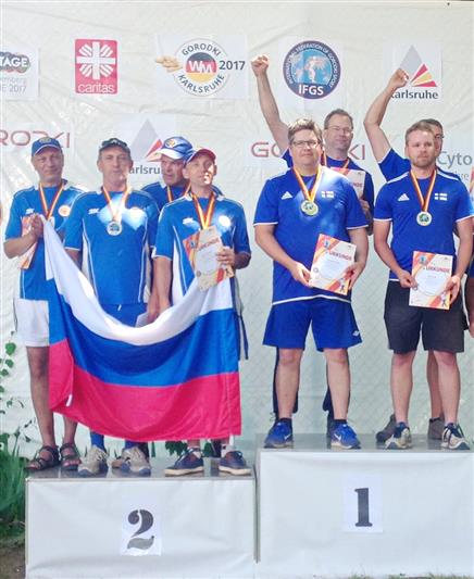 Сотрудник Управления Росгвардии по Вологодской области стал призером чемпионата мира по городошному спорту