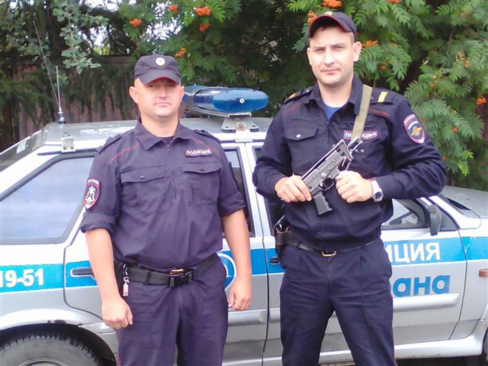 В Новосибирске сотрудники Росгвардии спасли двух мужчин, которые тонули в реке