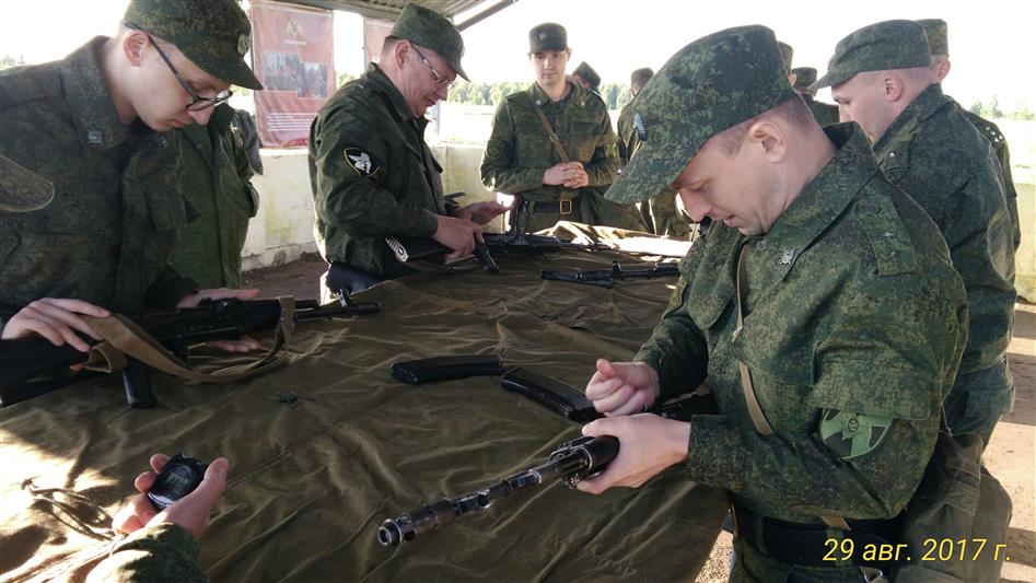 В Ленинградской области прошли занятия по боевой подготовке с военнослужащими управления Северо-Западного округа Росгвардии