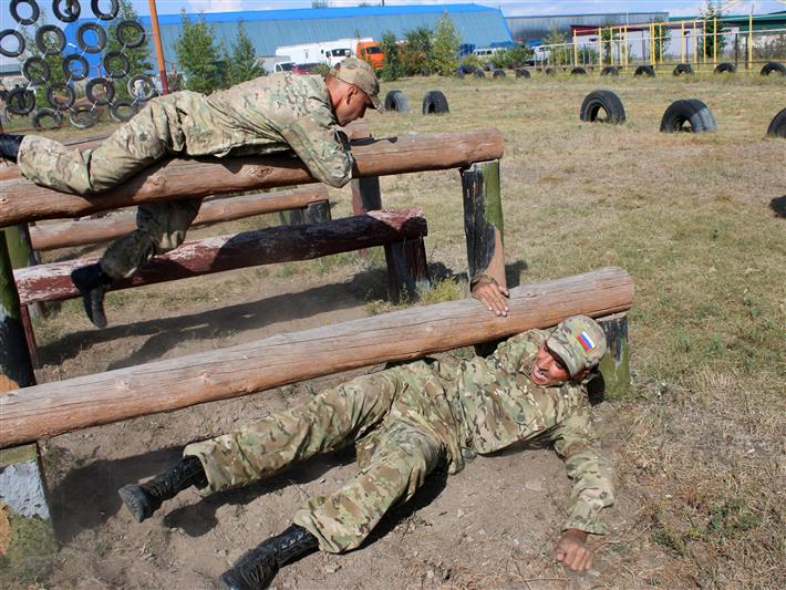  В Забайкалье прошли соревнования между спецподразделениями Росгвардии