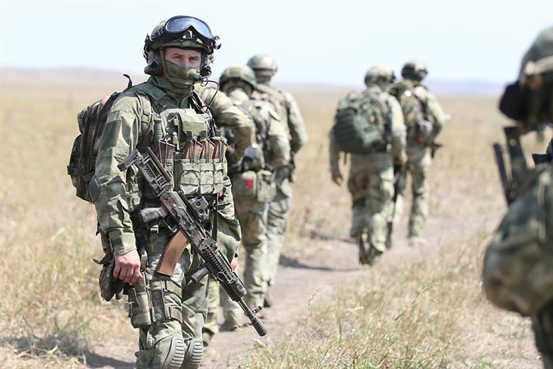 В учебном центре отдельной бригады оперативного назначения прошло занятие по тактико-специальной подготовке военнослужащих отряда специального назначения «Скиф».