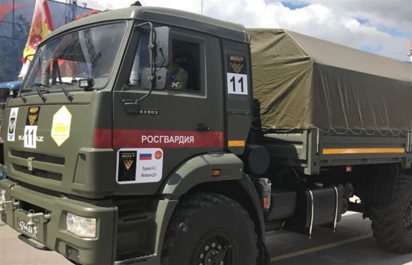 Команда Росгвардии стала внеконкурсным призером соревнований «Военное  ралли» в рамках Армейских международных игр - 2017