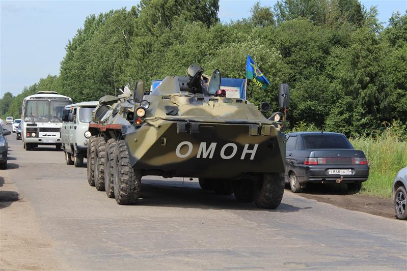 Сотрудники ОМОНа Управления Росгвардии по Вологодской области приняли участие в  открытом  военно-патриотическом фестивале 