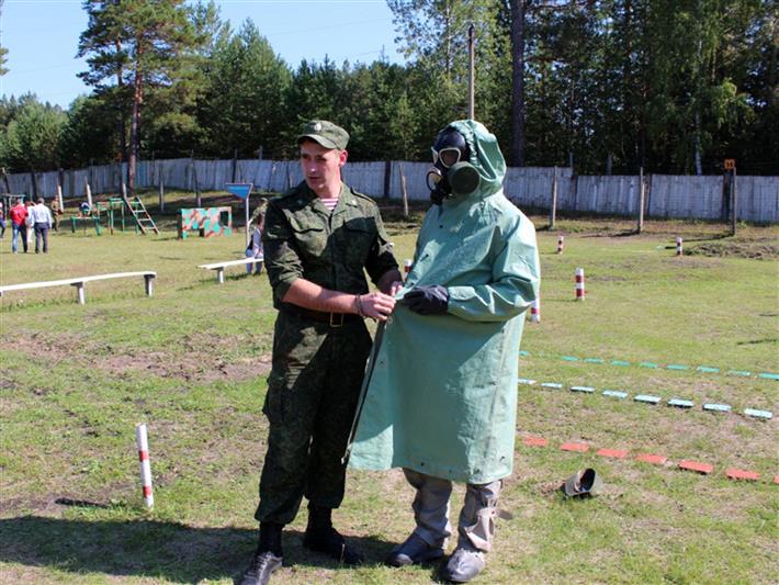 В Красноярском крае военнослужащие Сибирского округа приняли участие в организации военно-полевой игры «Зарница»