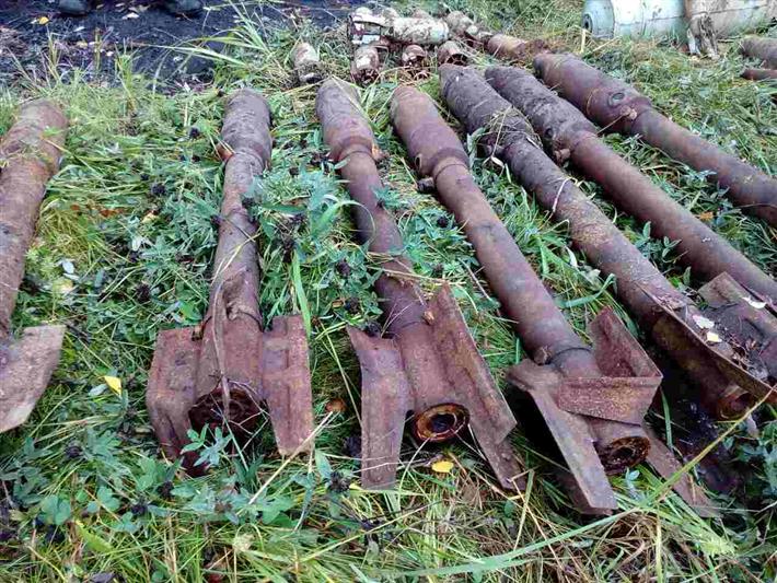Под Костромой сотрудники Росгвардии обследовали свыше 150 учебных снарядов, найденных на заброшенной военной базе 