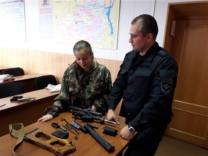В гостях у ивановского ОМОНа побывал корреспондент областной газеты 