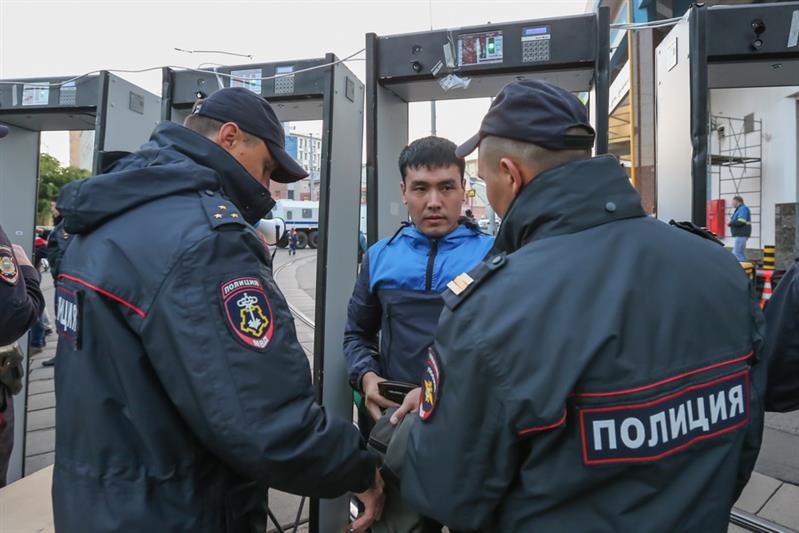 Сотрудники Росгвардии обеспечили безопасность проведения праздника Курбан-Байрам