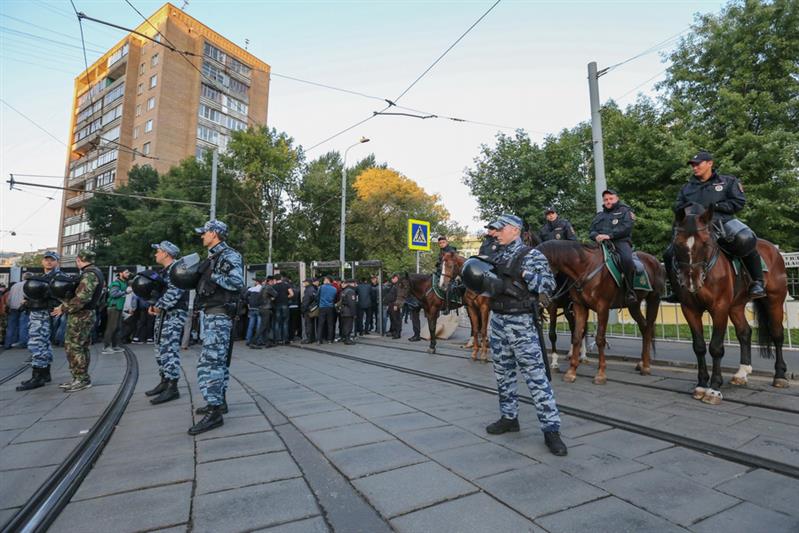 Сотрудники Росгвардии обеспечили безопасность проведения праздника Курбан-Байрам