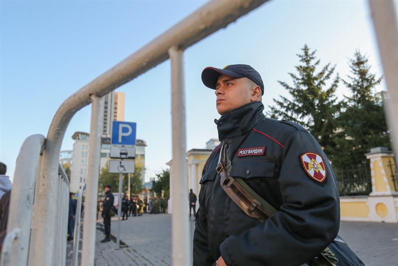 Сотрудники Росгвардии совместно с полицией обеспечили безопасность граждан во время празднования в столице мусульманского праздника Курбан-байрам