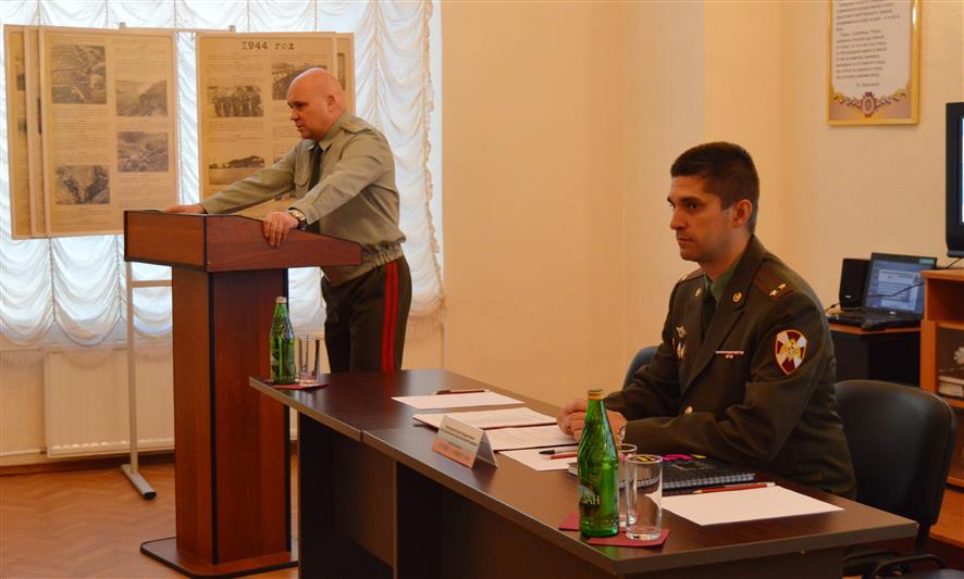 В управлении Северо-Западного округа Росгвардии прошла гарнизонная врачебная конференция