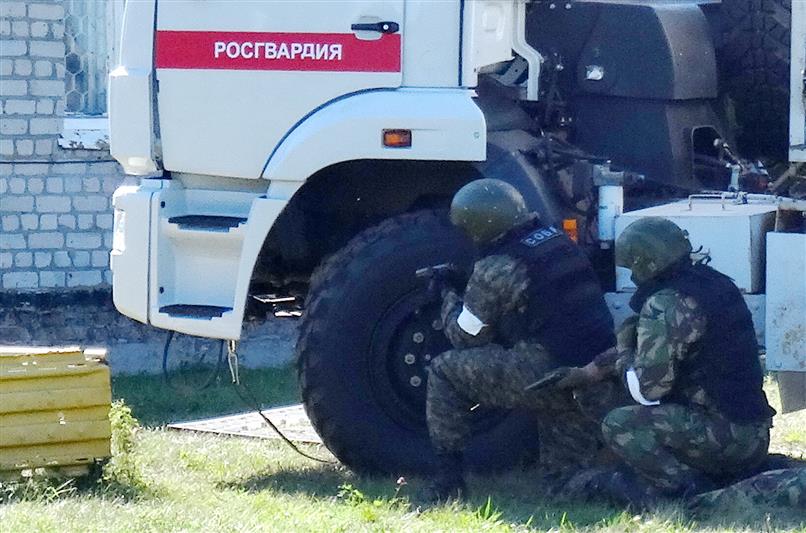 В Тамбове сотрудники Росгвардии приняли участие в межведомственном учении 
