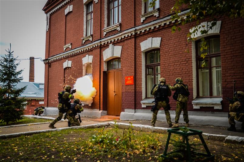 Сотрудники Управления Росгвардии по Пензенской области приняли участие в межведомственных тактико-специальных учениях