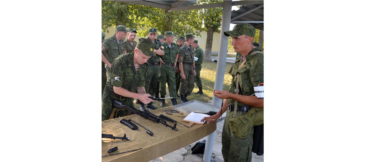 В Северо-Кавказском округе Росгвардии завершился сбор офицеров-выпускников военных вузов 2017 года