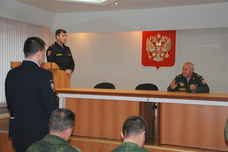 Заместитель директора Росвгардии генерал-полковник Сергей Ерыгин проинспектировал Управление Росгвардии по Свердловской области