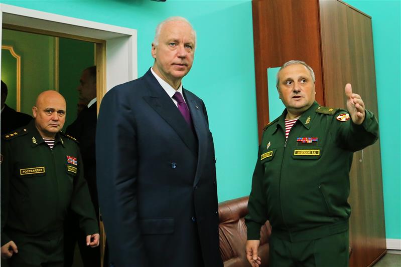 Председатель Следственного комитета России посетил управление Северо-Западного округа Росгвардии
