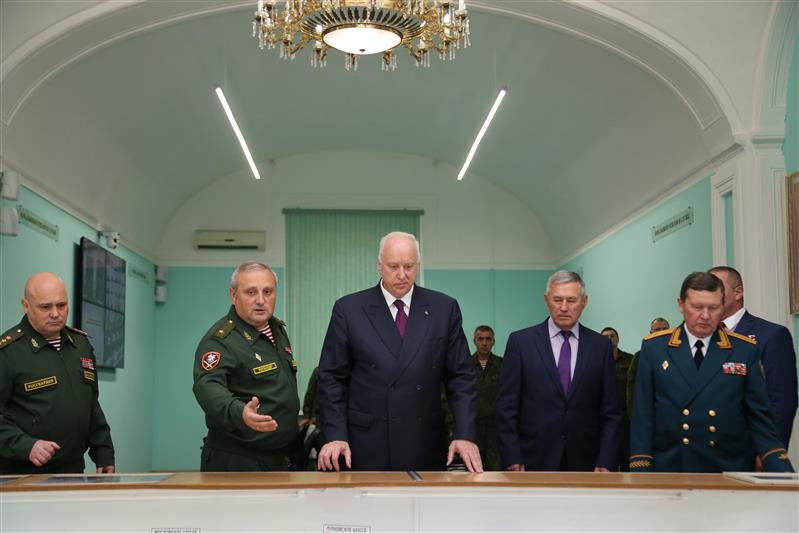 Председатель Следственного комитета России посетил управление Северо-Западного округа Росгвардии