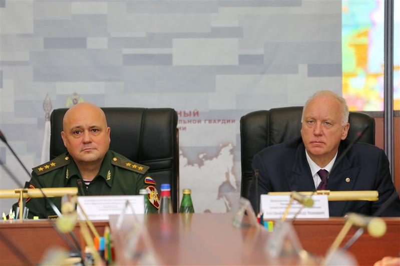 Председатель Следственного комитета России посетил управление Северо-Западного округа Росгвардии