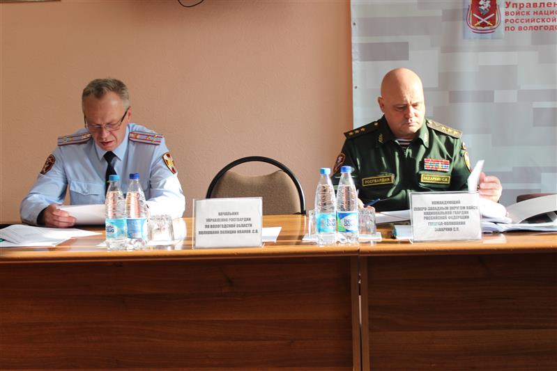 Командующий Северо-Западным округом проинспектировал подразделения Росгвардии, дислоцированные в Вологде
