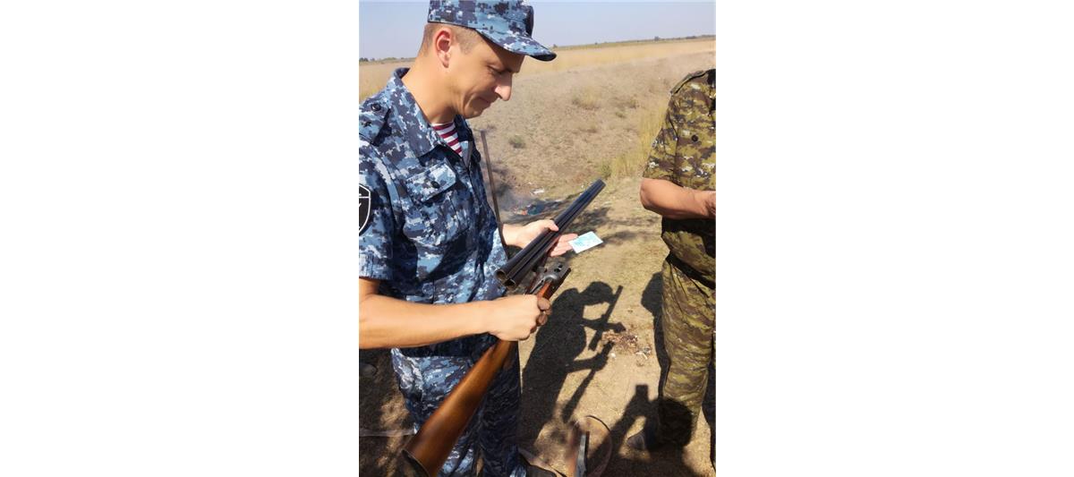 В Ростовской области сотрудники Росгвардии провели комплекс профилактических мероприятий, приуроченных к началу сезона охоты