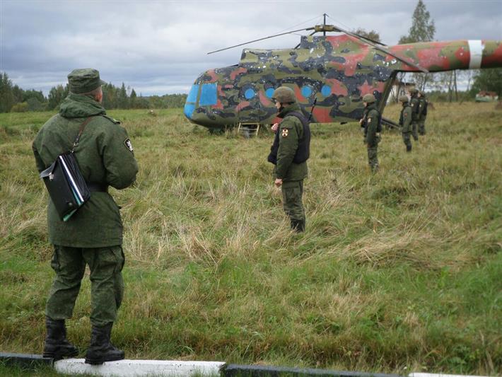 Военнослужащие батальона бригады оперативного назначения Северо-Западного округа Росгвардии провели  полевой выход