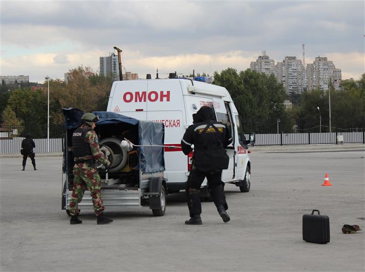 Сотрудники спецподразделений Управления Росгвардии по Ростовской области приняли участие в межведомственном учении 