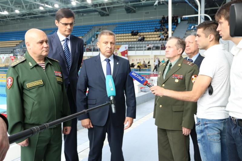 Завершился первый чемпионат Росгвардии по плаванию