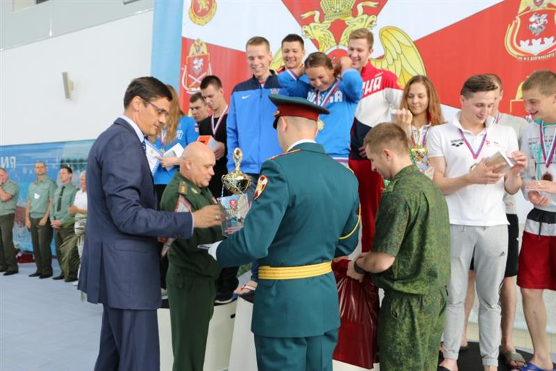 Завершился первый чемпионат Росгвардии по плаванию