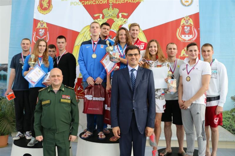 Завершился первый чемпионат Росгвардии по плаванию