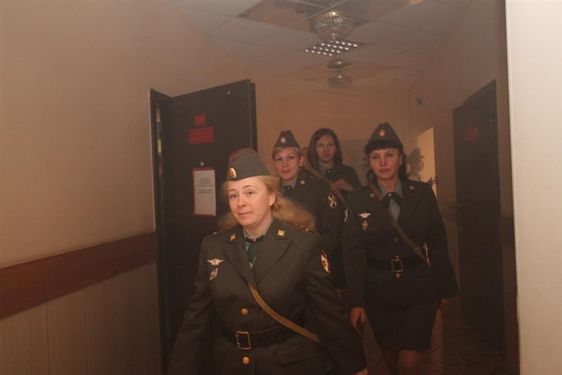 В Управлении Восточного округа Росгвардии состоялась противопожарная тренировка 