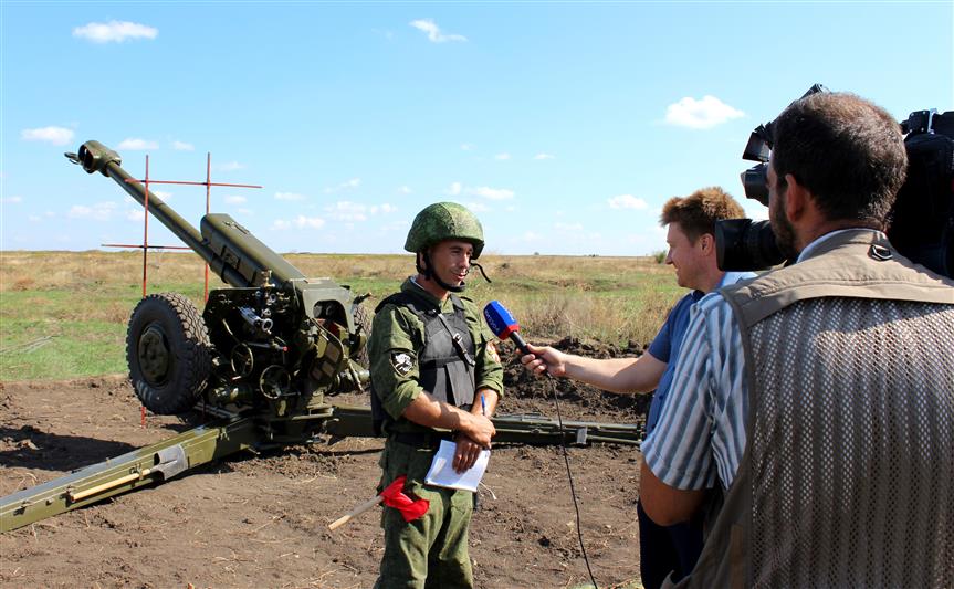 Военнослужащие Росгвардии приняли участие во всероссийских состязаниях командиров артиллерийских батарей