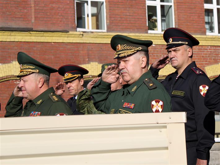 Личному составу Управления Росгвардии по Иркутской области представили нового руководителя