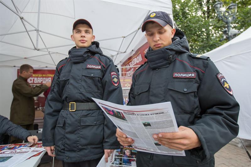 Фестиваль столичной прессы на Пушкинской площади