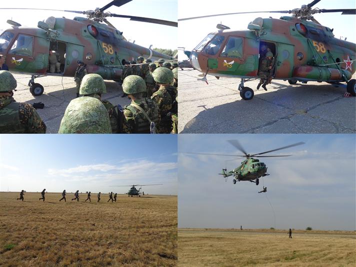 В отдельной авиационной эскадрилье Приволжского округа войск национальной гвардии РФ завершились сборы по десантной подготовке