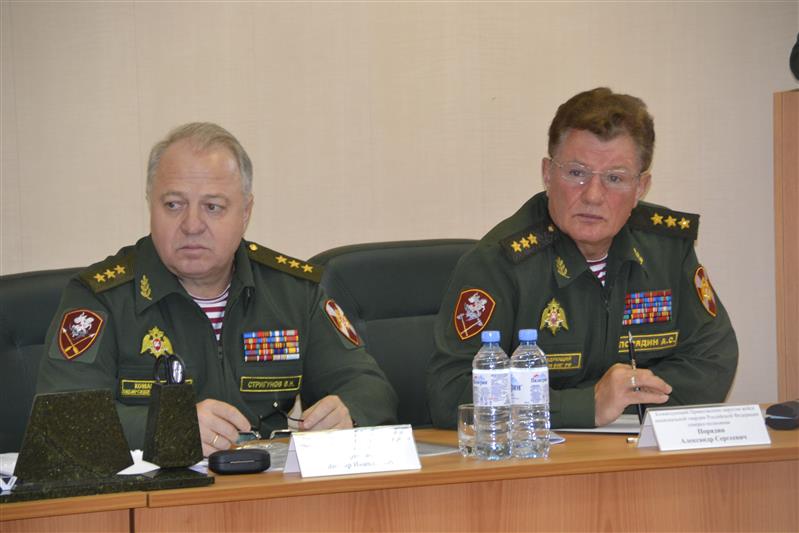 Представители Уральского, Сибирского и Приволжского округов Росгвардии приняли участие в координационном совещании в военной прокуратуре Центрального военного округа