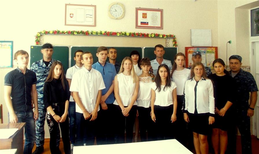 Бойцы спецподразделения "Беркут" приняли участие в военно-патриотической акции