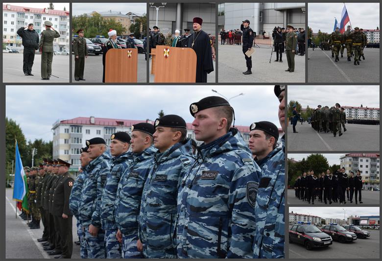 В Уфе состоялся объединенный строевой смотр подразделений правоохранительных органов, посвященный первой годовщине сформирования Управления Росгвардии по Республике Башкортостан