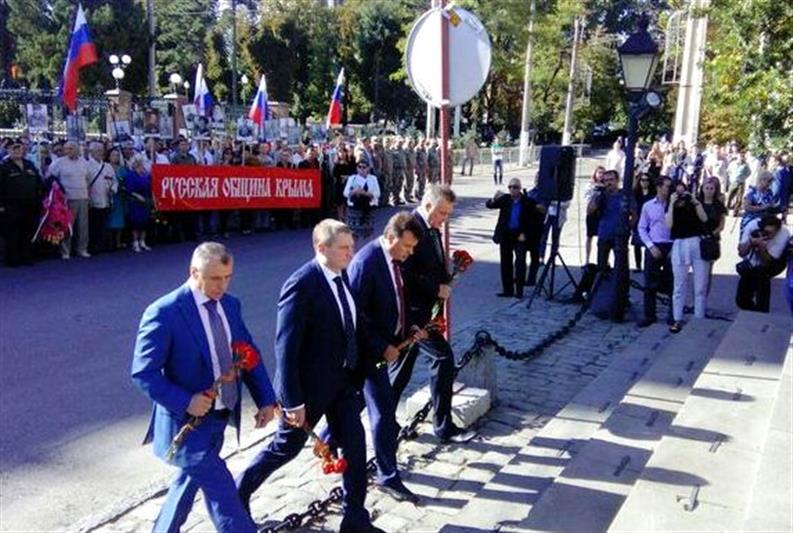 Военнослужащие Северо-Кавказского округа Росгвардии приняли участие в мероприятиях, посвященных памяти русских воинов, павших в Крымской войне 1854-1856 годов