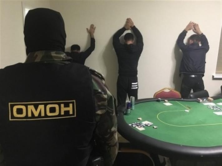 При силовой поддержке бойцов тюменского ОМОНа Росгвардии ликвидировано подпольное казино