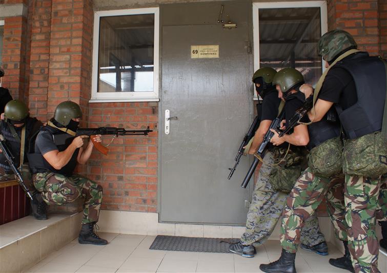 В Управлении Росгвардии по Ростовской области  прошло комплексное занятие по боевой подготовке 