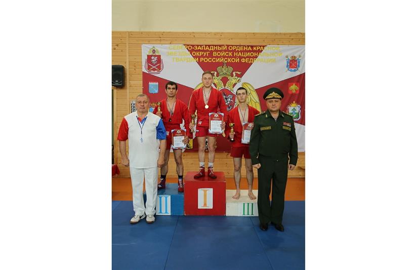 В Санкт-Петербурге прошел чемпионат Северо-Западного округа Росгвардии по самбо