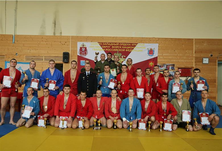 В Санкт-Петербурге прошел чемпионат Северо-Западного округа Росгвардии по самбо