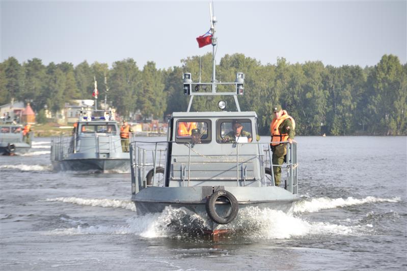 В Морском отряде Уральского округа Росгвардии прошло тактико-специальное учение