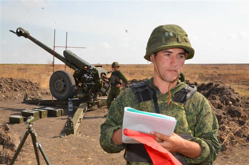 Военнослужащие  Росгвардии принимают участие во Всероссийских состязаниях командиров артиллерийских батарей