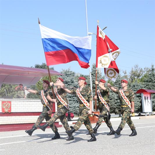 Военнослужащие отряда специального назначения грозненского соединения Росгвардии отметили годовщину со дня сформирования воинской части