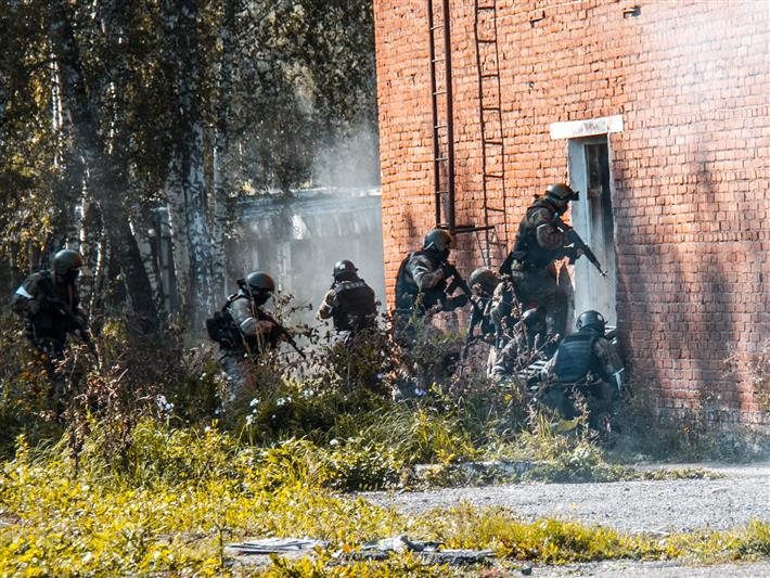 В Кемерово состоялось тактико-специальное учение подразделений территориального органа Росгвардии и отряда специального назначения «Кузбасс»