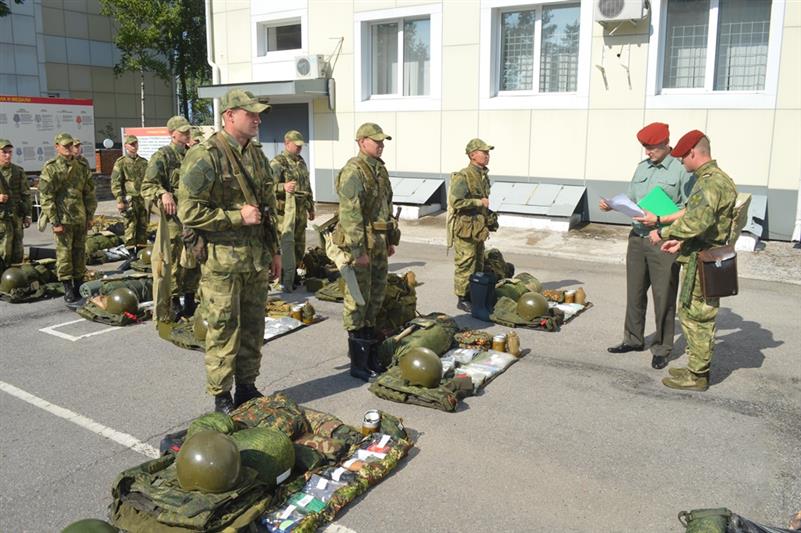 Военнослужащие и сотрудники Росгвардии обеспечат охрану общественного порядка в период проведения III Восточного экономического форума