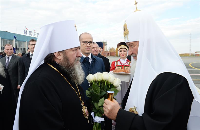 Сотрудники Управления Росгвардии по Удмуртской Республике выполнили задачи по охране общественного в период пребывания Патриарха Русской Православной Церкви Кирилла 